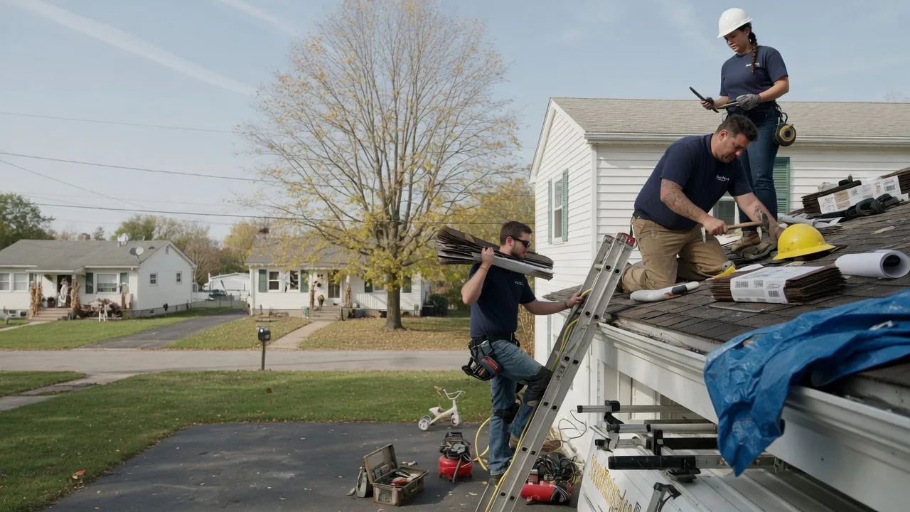 Local Roofing Contractors in New Holland, IL near me